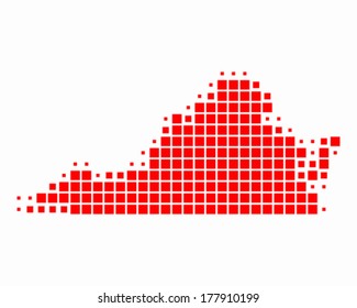 Map of Virginia