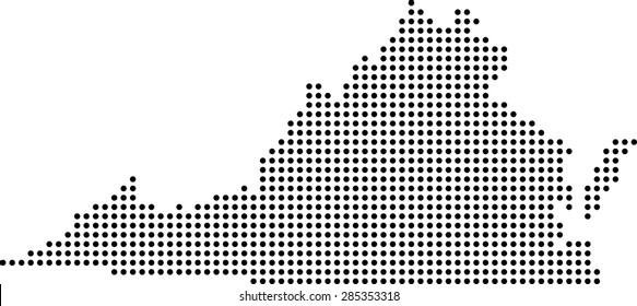 map of Virginia