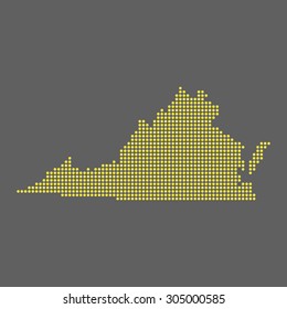map of Virginia