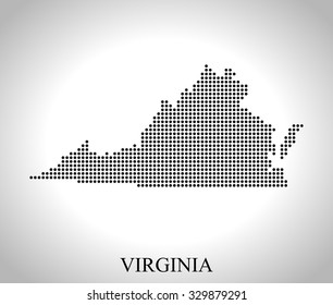 map of Virginia