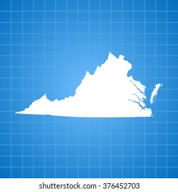 map of Virginia