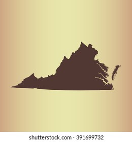 map of Virginia