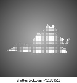 map of Virginia