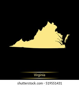 map of Virginia