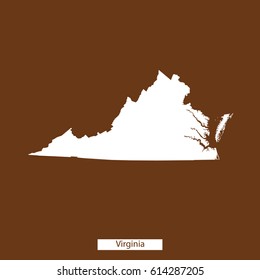 map of Virginia