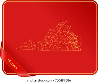 map of Virginia