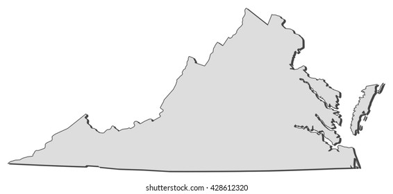 Map - Virginia (United States)