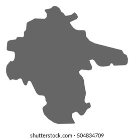 Map - Vukovar-Syrmia (Croatia)