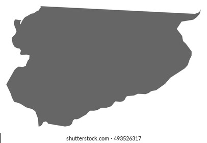 Map - Warmian-Masurian (Poland)