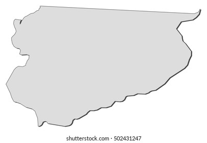 Map - Warmian-Masurian (Poland)