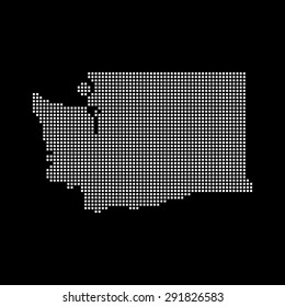 map of Washington