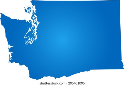 map of Washington