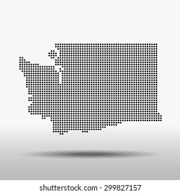 map of Washington