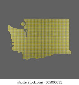 map of Washington