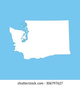 map of Washington