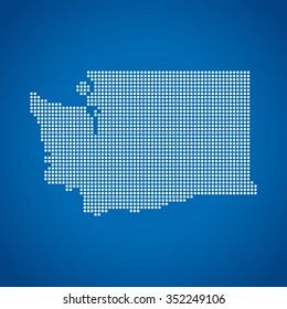 map of Washington
