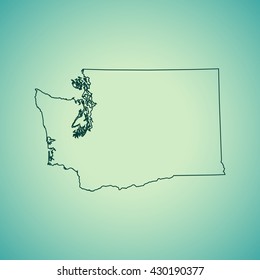 map of Washington