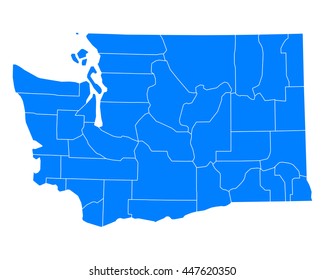 Map of Washington