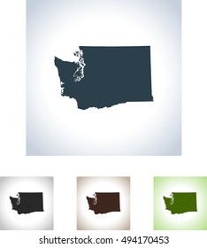 map of Washington