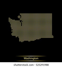 map of Washington