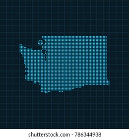 map of Washington