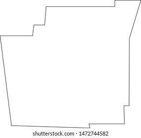 map of Washington in state of Arkansas
