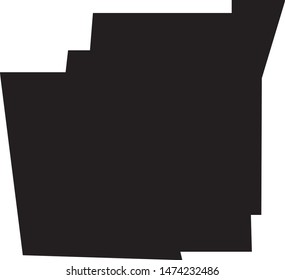 map of Washington in state of Arkansas