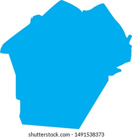Map of Wayne County in the state of Kentucky