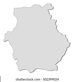Map - West Macedonia (Greece)