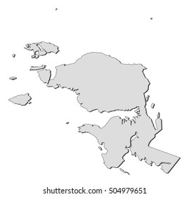 Map - West Papua (Indonesia)