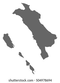 Map - West Sumatra (Indonesia)