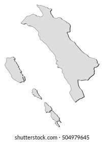 Map - West Sumatra (Indonesia)