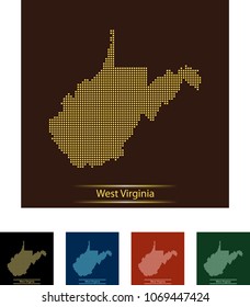 map of West Virginia