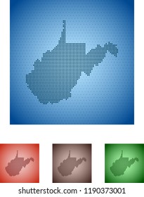 map of West Virginia