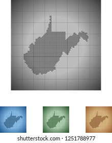 map of West Virginia