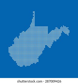 map of West Virginia