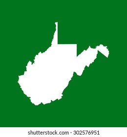 map of West Virginia