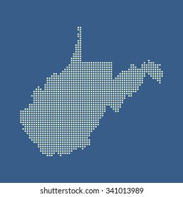 map of West Virginia