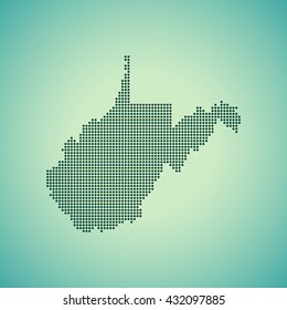 map of West Virginia