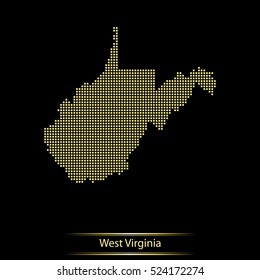 map of West Virginia