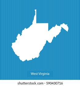 map of West Virginia