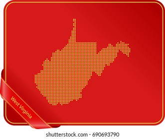 map of West Virginia