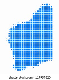 Map of Western Australia