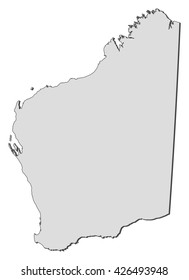 Map - Western Australia (Australia)