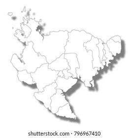 Map white icon