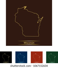 map of Wisconsin