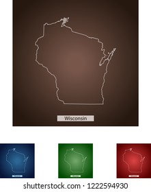 map of Wisconsin