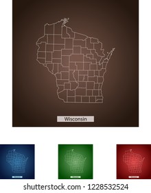 map of Wisconsin