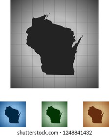 map of Wisconsin