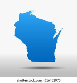 map of Wisconsin